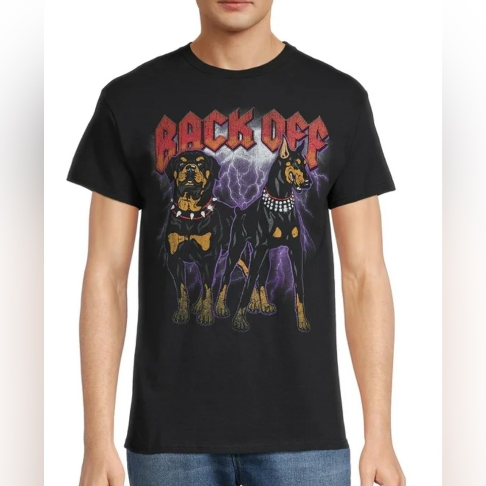 🖤Back off Black Graphic T-Shirt🖤